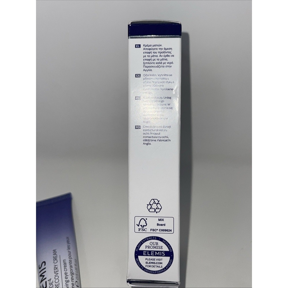 ELEMIS Peptide4 Eye Recovery Cream Reviving Brightening 0.5 fl oz /15mL NIB‎ - Picture 4 of 16